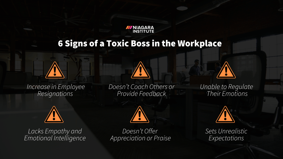 Do You Have a Toxic Boss Working For You? 6 Signs to Look Out For